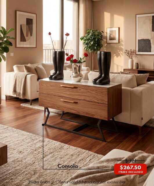 Este fin de semana la mansión se llena de ofertas que no te podrás perder🤩
Ven y enamorate de oportunidades irresistibles 🥰🥰 disfruta de la calidad en muebles que mereces en la mansión Dejavu tenemos de todo para ti🤩
Todos los precios incluyen ITBMS
Pieza única / oferta validar hasta agotar la existencia
Visítanos en:📍entre la Av. Federico Boyd y Calle 50, Diagonal al Scotiabank, frente a la Fundación Gabriel Lewis Galindo.
Y CONTÁCTANOS a los 📞
Nicole 📲 +507 6948-4846
Edgardo 📲 +507 6944-6091
Anabel 📲 +507 6553-7970
Héctor 📲 +507 6833-1738
#muebles #mueblesconhistoria #panama #decoracion casas furniture decoration pty muebleriapanama mueblespanama