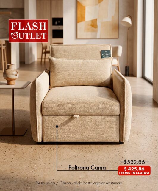 Hoy es martes de Flash Outlet🥳

Aprovecha tu DÉCIMO, esta es la oportunidad perfecta para realizar esa compra que tanto deseas🤩 porque en la mansión Dejavu estamos llenos de Ofertas🤯✨

Ven y enamorate de oportunidades irresistibles 🥰🥰 disfruta de la calidad en muebles que mereces en la mansión Dejavu tenemos de todo para ti🤩

Todos los precios incluyen ITBMS
Pieza única / oferta validar hasta agotar la existencia

Visítanos en:📍entre la Av. Federico Boyd y Calle 50, Diagonal al Scotiabank, frente a la Fundación Gabriel Lewis Galindo.

Y CONTÁCTANOS a los 📞

Christopher 📲 +507 6948-4846
Edgardo 📲 +507 6944-6091
Anabel 📲 +507 6553-7970
Héctor 📲 +507 6833-1738

#muebles #mueblesconhistoria #panama #decoracion casas furniture decoration pty muebleriapanama mueblespanama