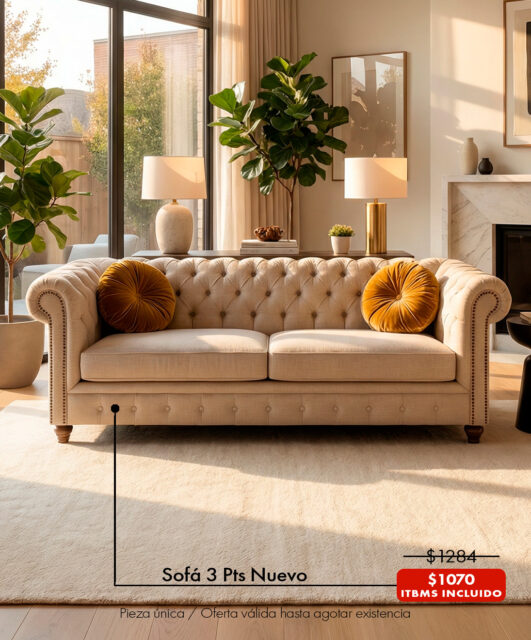 Piezas recién llegadas y únicas en su estilo, mira estas bellezas que tenemos en la mansión🤩

Ven y enamorate de oportunidades irresistibles 🥰🥰 disfruta de la calidad en muebles que mereces en la mansión Dejavu tenemos de todo para ti🤩

Todos los precios incluyen ITBMS
Piezas única / oferta validar hasta agotar la existencia

Visítanos en:📍entre la Av. Federico Boyd y Calle 50, Diagonal al Scotiabank, frente a la Fundación Gabriel Lewis Galindo.

Y CONTÁCTANOS a los 📞

Christopher 📲 +507 6948-4846
Edgardo 📲 +507 6944-6091
Anabel 📲 +507 6553-7970
Héctor 📲 +507 6833-1738

#muebles #mueblesconhistoria #panama #decoracion casas furniture decoration pty muebleriapanama mueblespanama