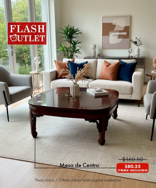 Hoy es martes de Flash Outlet el día perfecto para encontrar piezas únicas, ofertas y precios increíbles aquí en la mansión Dejavu🤩🥳

Ven y enamorate de oportunidades irresistibles 🥰🥰 disfruta de la calidad en muebles que mereces en la mansión Dejavu tenemos de todo para ti🤩

Todos los precios incluyen ITBMS
Pieza única / oferta validar hasta agotar la existencia

Visítanos en:📍entre la Av. Federico Boyd y Calle 50, Diagonal al Scotiabank, frente a la Fundación Gabriel Lewis Galindo.

Y CONTÁCTANOS a los 📞

Christopher 📲 +507 6948-4846
Edgardo 📲 +507 6944-6091
Anabel 📲 +507 6553-7970
Héctor 📲 +507 6833-1738

#muebles #mueblesconhistoria #panama #decoracion casas furniture decoration pty muebleriapanama mueblespanama