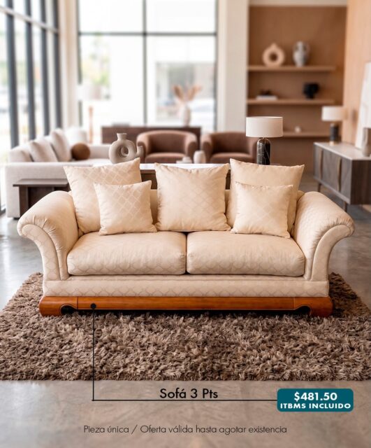 Última semana para aprovechar tu DÉCIMO, esta es la oportunidad perfecta para realizar esa compra que tanto deseas🤩 porque en la mansión Dejavu estamos llenos de Ofertas🤯✨

Ven y enamorate de oportunidades irresistibles 🥰🥰 disfruta de la calidad en muebles que mereces en la mansión Dejavu tenemos de todo para ti🤩

Todos los precios incluyen ITBMS
Pieza única / oferta validar hasta agotar la existencia

Visítanos en:📍entre la Av. Federico Boyd y Calle 50, Diagonal al Scotiabank, frente a la Fundación Gabriel Lewis Galindo.

Y CONTÁCTANOS a los 📞

Christopher 📲 +507 6948-4846
Edgardo 📲 +507 6944-6091
Anabel 📲 +507 6553-7970
Héctor 📲 +507 6833-1738

#muebles #mueblesconhistoria #panama #decoracion casas furniture decoration pty muebleriapanama mueblespanama