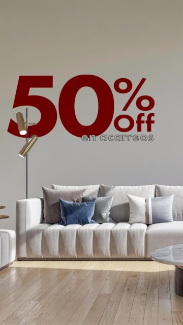 Su experiencia es lo que más estimamos, y ahora la queremos hacer aún más especial🥰🤩🤩por qué sus muebles de ensueño ahora se los podemos llevar a un costo más bajo, aprovecha nuestro -50% de descuento en tu acarreo🤩🤯🤩

Aplicable dentro del área metropolitana en zonas seleccionadas y solo hasta el día 21 de Mayo hasta el 24 Mayo del presente año.

Por la compras mínimas de $500 en muebles, el cliente recibe: 50% OFF EN EL ACARREO.

Ven y enamorate de oportunidades irresistibles 🥰🥰 disfruta de la calidad en muebles que mereces en la mansión Dejavu tenemos de todo para ti🤩

Precios NO incluyen ITBMS
Cada silla adicional tiene un costo adicional.
Piezas únicas / oferta valida hasta agotar la existencia

Visítanos en:📍entre la Av. Federico Boyd y Calle 50, Diagonal al Scotiabank, frente a la Fundación Gabriel Lewis Galindo.

Y CONTÁCTANOS a los 📞

Christopher 📲 +507 6948-4846
Edgardo 📲 +507 6944-6091
Anabel 📲 +507 6553-7970
Héctor 📲 +507 6833-1738
Diana 📲 +507 6660-5478

#muebles #mueblesconhistoria #panama #decoracion casas furniture decoration pty muebleriapanama mueblespanama