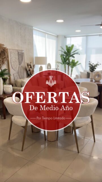 OFERTAS DE MEDIO AÑO🔥📍
Descuentos increíbles en variedad de muebles nuevos a estrenar 🥰🔥🔥 de nuestro último contenedor 🚛🚛Vamos a anunciar algunos por este medio ❤️😱 y otros los descubrirás al venir 💃💃💃
No incluye ITBMS.
Oferta valida solo en mesa Atenas (white o taupe) + 4 sillas (napa taupe o Madrid walnut). La oferta aplica únicamente por la compra del juego completo de 4 puestos, válido hasta agotar la existencia.
Visítanos en: 📍 Entre la Av. Federico Boyd y Calle 50, Diagonal al Scotiabank, frente a la Fundación Gabriel Lewis Galindo.
Y CONTÁCTANOS a los 📞
Christopher 📲 +507 6948-4846
Edgardo 📲 +507 6944-6091
Anabel 📲 +507 6553-7970
Héctor 📲 +507 6833-1738
Yadisinia 📲 +507 6660-5478
Luis 📲 +507 6342-3466
#muebles #oferta #pty #mueblespanama #muebleriapanama