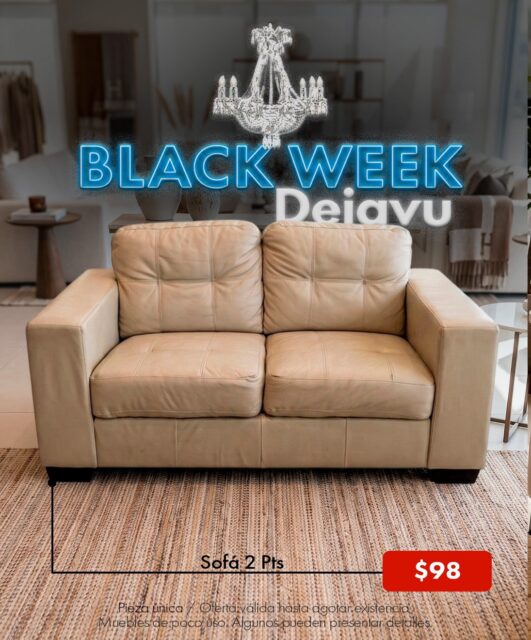 ⏰¡Extendimos nuestro black week Dejavu hasta el miércoles 7 de octubre!, visita nuestra mansión y aprovecha todo lo que tenemos para ti ⏰🛋️
Ven y enamorate de oportunidades irresistibles 🥰🥰 disfruta de la calidad en muebles que mereces en la mansión Dejavu tenemos de todo para ti 🤩
Los precios NO incluyen ITBMS
Pieza única / oferta valida hasta agotar la existencia
Visítanos en: 📍entre la Av. Federico Boyd y Calle 50, Diagonal al Scotiabank, frente a la Fundación Gabriel Lewis Galindo.
Y CONTÁCTANOS a los 📞
Edgardo 📲 + 507 6342-3466
Christopher 📲 +507 6948-4846
Anabel 📲 +507 6553-7970
Héctor 📲 +507 6833-1738
#panamá #muebleria #furniture #desing decoracion