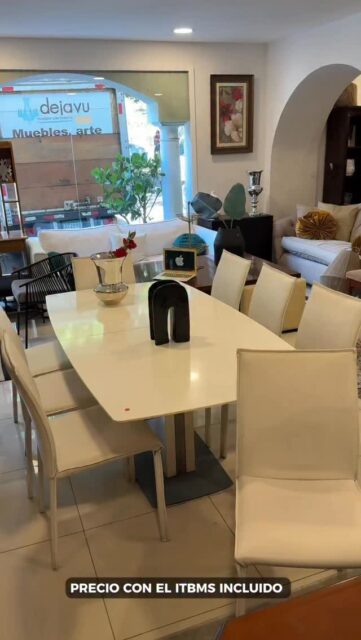 🥰 disfruta de la calidad en muebles que mereces en la mansión Dejavu tenemos de todo para ti🤩

OFERTA VÁLIDA DESDE EL 13 DE MARZO HASTA EL 31 DE MARZO.
Todos los precios incluyen ITBMS
Pieza única / oferta validar hasta agotar la existencia

Visítanos en:📍entre la Av. Federico Boyd y Calle 50, Diagonal al Scotiabank, frente a la Fundación Gabriel Lewis Galindo.

Y CONTÁCTANOS a los 📞

Nicole 📲 +507 6948-4846
Edgardo 📲 +507 6944-6091
Anabel 📲 +507 6553-7970
Héctor 📲 +507 6833-1738

#muebles #mueblesconhistoria #panama #decoracion casas furniture decoration pty muebleriapanama mueblespanama