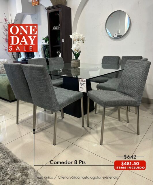 Mañana es nuestro One Day Sale y aquí te dejamos algunas súper ofertas que puedes aprovechar😉🤩

Ven y enamorate de oportunidades irresistibles 🥰🥰 disfruta de la calidad en muebles que mereces en la mansión Dejavu tenemos de todo para ti🤩

Todos los precios incluyen ITBMS
Pieza única / oferta validar hasta agotar la existencia

Visítanos en:📍entre la Av. Federico Boyd y Calle 50, Diagonal al Scotiabank, frente a la Fundación Gabriel Lewis Galindo.

Y CONTÁCTANOS a los 📞

Edgardo 📲 +507 6944-6091
Anabel 📲 +507 6553-7970
Héctor 📲 +507 6833-1738

#muebles #mueblesconhistoria #panama #decoracion casas furniture decoration pty muebleriapanama mueblespanama