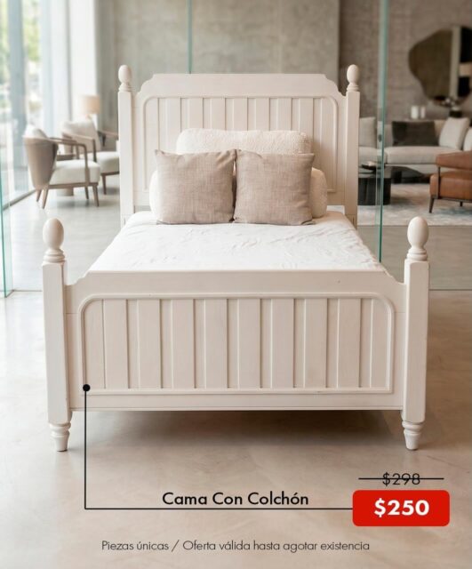 ESPECIAL DE CAMAS 🛏️ 
Aprovecha nuestras piezas únicas a los mejores precios, camas con o sin colchón disponibles🤩✨

Ven y enamorate de oportunidades irresistibles 🥰🥰 disfruta de la calidad en muebles que mereces en la mansión Dejavu tenemos de todo para ti 🤩

Los precios NO incluyen ITBMS
Pieza única / oferta valida hasta agotar la existencia

Visítanos en: 📍 9 entre la Av. Federico Boyd y Calle 50, Diagonal al Scotiabank, frente a la Fundación Gabriel Lewis Galindo.

Y CONTÁCTANOS a los 📞

Christopher 📲 +507 6948-4846
Edgardo 📲 +507 6944-6091
Anabel 📲 +507 6553-7970
Héctor 📲 +507 6833-1738
Diana 📲 +507 6660-5478
Luis 📲 +507 6342-3466
#muebles #mueblesconhistoria #panama #decoracion casas furniture decoration pty muebleriapanama mueblespanama