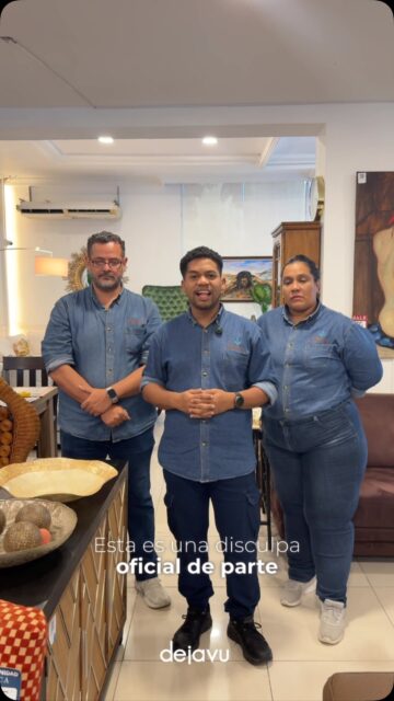 Alguien tenía que hacerlo bien y nosotros somos expertos en tener lo mejor 😌✨
Ven y enamorate de oportunidades irresistibles 🥰🥰 disfruta de la calidad en muebles que mereces en la mansión Dejavu tenemos de todo para ti 🤩
Los precios NO incluyen ITBMS
Pieza única / oferta valida hasta agotar la existencia
Visítanos en: 📍 9 entre la Av. Federico Boyd y Calle 50, Diagonal al Scotiabank, frente a la Fundación Gabriel Lewis Galindo.
Y CONTÁCTANOS a los 📞
Christopher 📲 +507 6948-4846
Edgardo 📲 +507 6944-6091
Anabel 📲 +507 6553-7970
Héctor 📲 +507 6833-1738
Diana 📲 +507 6660-5478
Luis 📲 +507 6342-3466
#muebles #mueblesconhistoria #panama #decoracion casas furniture decoration pty muebleriapanama mueblespanama