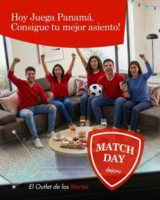 ¿Vas a dejar pasar estas increíbles oportunidades de nuestro match day? 🤯⚽️🔥

Ven y enamorate de oportunidades irresistibles 🥰🥰 disfruta de la calidad en muebles que mereces en la mansión Dejavu tenemos de todo para ti 🤩

Los precios NO incluyen ITBMS
Pieza única / oferta valida hasta agotar la existencia

Visítanos en: 📍 9 entre la Av. Federico Boyd y Calle 50, Diagonal al Scotiabank, frente a la Fundación Gabriel Lewis Galindo.

Y CONTÁCTANOS a los 📞

Christopher 📲 +507 6948-4846
Edgardo 📲 +507 6944-6091
Anabel 📲 +507 6553-7970
Héctor 📲 +507 6833-1738
Diana 📲 +507 6660-5478
Luis 📲 +507 6342-3466
#muebles #mueblesconhistoria #panama #decoracion casas furniture decoration pty muebleriapanama mueblespanama