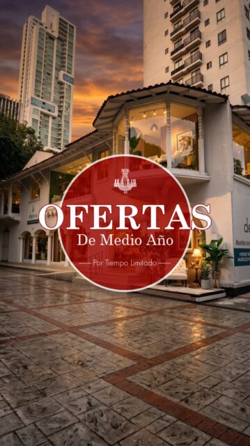 OFERTAS DE MEDIO AÑO🔥📍

Tenemos un contenedor de muebles de la mejor calidad para nuestras ofertas de medio año❤️😱 Anunciaremos cuáles son los muebles seleccionados.

No incluye ITBMS.

Oferta valida solo en nuestra poltrona cama color terracota,  hasta el 31 de Julio o hasta agotar la existencia.

Visítanos en: 📍 9 entre la Av. Federico Boyd y Calle 50, Diagonal al Scotiabank, frente a la Fundación Gabriel Lewis Galindo.

Y CONTÁCTANOS a los 📞

Christopher 📲 +507 6948-4846
Edgardo 📲 +507 6944-6091
Anabel 📲 +507 6553-7970
Héctor 📲 +507 6833-1738
Yadisinia 📲 +507 6660-5478
Luis 📲 +507 6342-3466

#muebles #oferta #pty #mueblespanama #muebleriapanama
