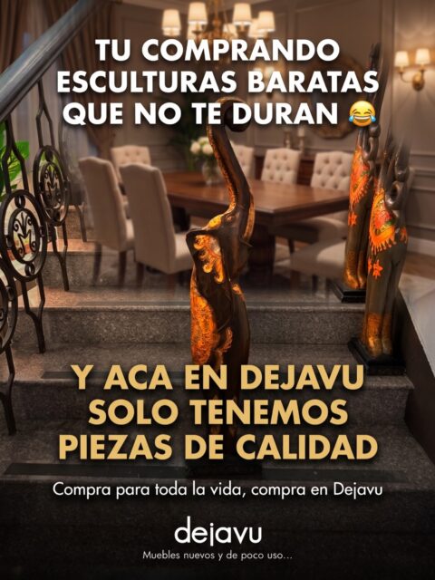 Invierte en algo que te dure para toda la vida acá en Dejavu 🤩🛋️✨

Ven y enamorate de oportunidades irresistibles 🥰🥰 disfruta de la calidad en muebles que mereces en la mansión Dejavu tenemos de todo para ti 🤩

Los precios NO incluyen ITBMS
Pieza única / oferta valida hasta agotar la existencia

Visítanos en: 📍entre la Av. Federico Boyd y Calle 50, Diagonal al Scotiabank, frente a la Fundación Gabriel Lewis Galindo.

Y CONTÁCTANOS a los 📞

Edgardo 📲 + 507 6342-3466
Christopher 📲 +507 6948-4846
Anabel 📲 +507 6553-7970
Héctor 📲 +507 6833-1738

#panamá #muebleria #furniture #desing decoracion