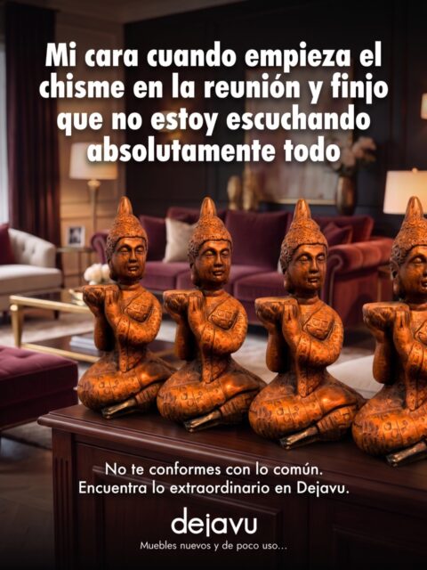 ¿Cuántos identificados? 🤣🙋🏻♂️, encuentra estos y muchos más adornos acá en Dejavu
Ven y enamorate de oportunidades irresistibles 🥰🥰 disfruta de la calidad en muebles que mereces en la mansión Dejavu tenemos de todo para ti 🤩
Los precios NO incluyen ITBMS
Pieza única / oferta valida hasta agotar la existencia
Visítanos en: 📍entre la Av. Federico Boyd y Calle 50, Diagonal al Scotiabank, frente a la Fundación Gabriel Lewis Galindo.
Y CONTÁCTANOS a los 📞
Edgardo 📲 + 507 6342-3466
Christopher 📲 +507 6948-4846
Anabel 📲 +507 6553-7970
Héctor 📲 +507 6833-1738
#panamá #muebleria #furniture #desing decoracion
