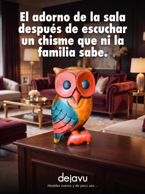 Que dirían los adornos si hablaran… 🤔🤣 encuentra este y muchos adornos más en nuestra mansión 🤩🛋️✨

Ven y enamorate de oportunidades irresistibles 🥰🥰 disfruta de la calidad en muebles que mereces en la mansión Dejavu tenemos de todo para ti 🤩

Los precios NO incluyen ITBMS
Pieza única / oferta valida hasta agotar la existencia

Visítanos en: 📍entre la Av. Federico Boyd y Calle 50, Diagonal al Scotiabank, frente a la Fundación Gabriel Lewis Galindo.

Y CONTÁCTANOS a los 📞

Edgardo 📲 + 507 6342-3466
Christopher 📲 +507 6948-4846
Anabel 📲 +507 6553-7970
Héctor 📲 +507 6833-1738

#panamá #muebleria #furniture #desing decoracion